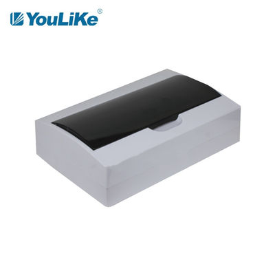 Caja de distribución plástica impermeable IP40, montaje de superficie de la caja del DB de 18 maneras