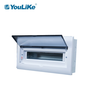 Caja de distribución eléctrica la monofásico MCB 16ways para encender control
