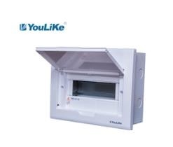 Monofásico ULTRAVIOLETA anti impermeable de la caja de distribución de la caja IP40 55A del DB del poder que enciende control