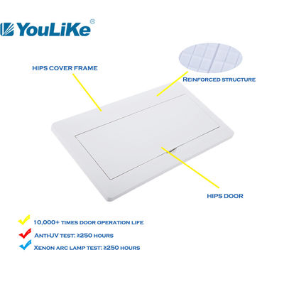55A manera eléctrica plástica de la caja 18 del hogar MCB para la carga del poder