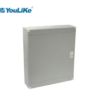 Caja de distribución eléctrica del soporte de la pared IP40, hoja de acero del tablero de distribución de MCCB