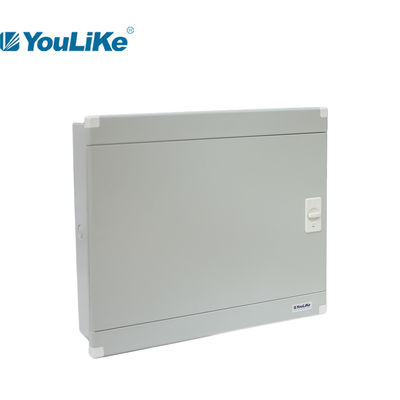 Caja de distribución eléctrica del soporte de la pared IP40, hoja de acero del tablero de distribución de MCCB