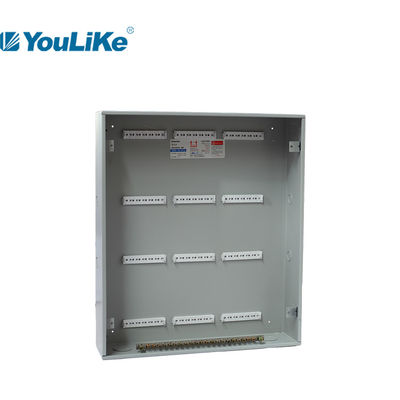 Caja de distribución eléctrica del soporte de la pared IP40, hoja de acero del tablero de distribución de MCCB