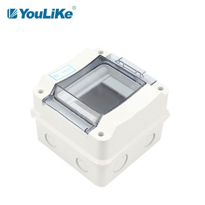 IP65 caja a prueba de humedad de la prenda impermeable MCB, caja de conexiones de la prenda impermeable de 5 maneras