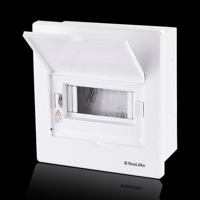 Tablero de distribución de poder del circuito eléctrico del recinto del metal la monofásico de 7 maneras para interior